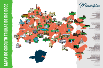 O catálogo de pontos turísticos do município de Materlândia