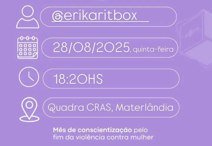 •	Aulão de Hitbox Agosto Lilás 