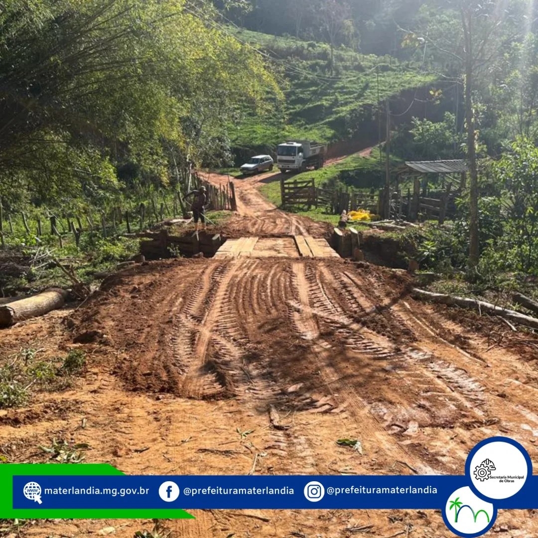 A Prefeitura Municipal de Materlândia através da Secretaria Municipal de Obras e Infraestrutura segue trabalhando na manutenção das estradas na zona rural.👷‍♂️👷