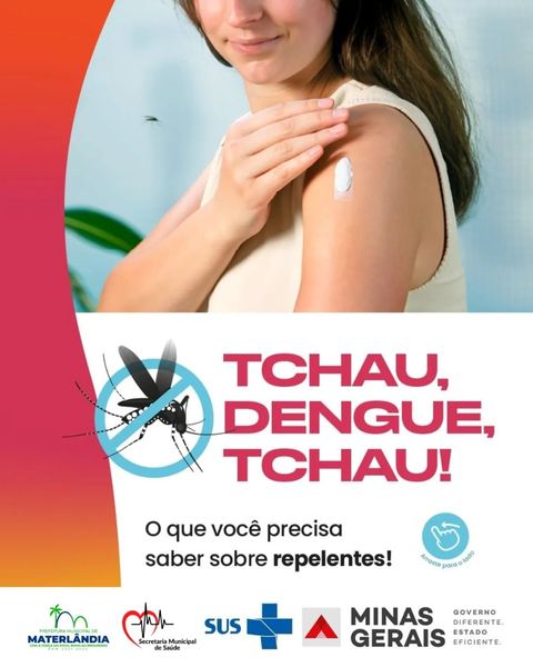 🦟 Mantenha-se protegido contra a dengue! Saiba mais sobre o uso de repelentes.